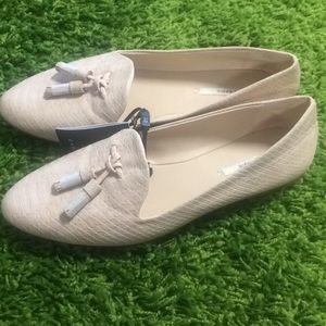 Zara Nude Loafers